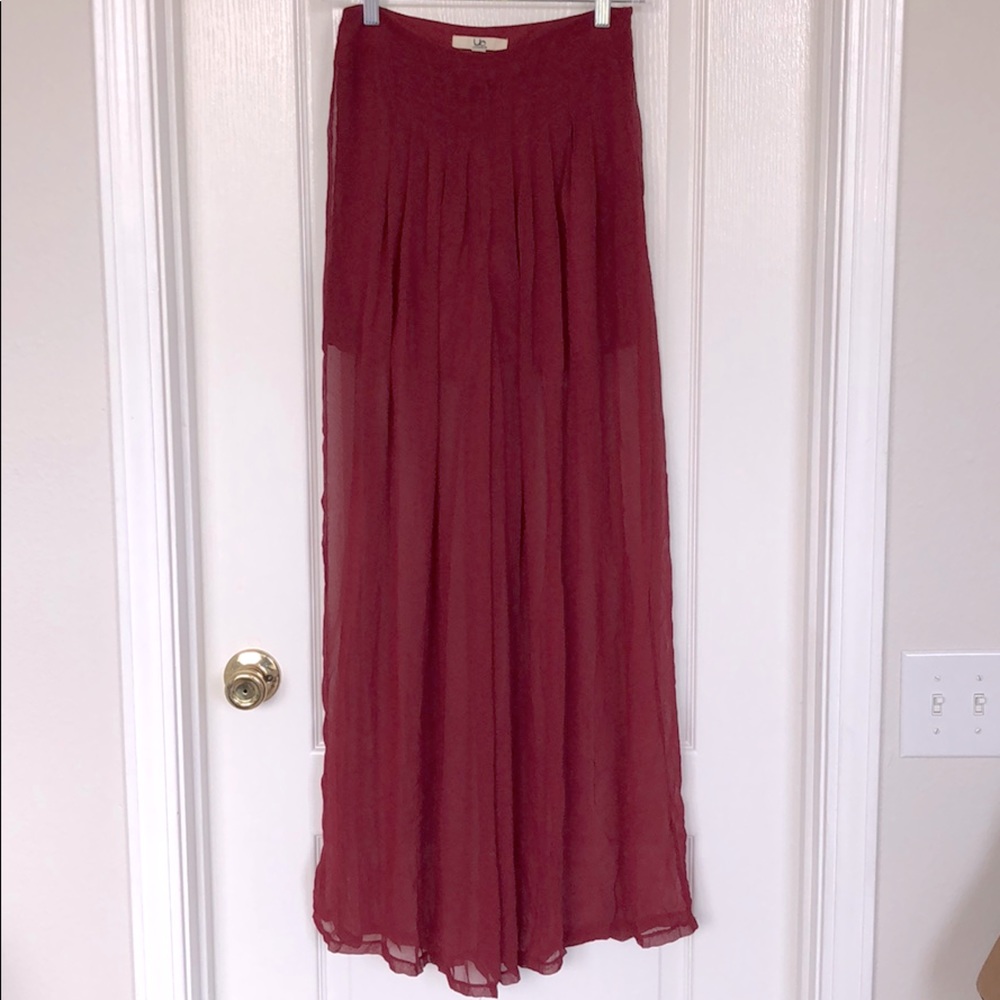 NWOT High Waisted Sheer Lounge Pants